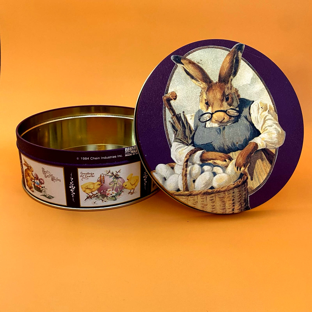 Vintage Easter Tin